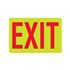 Luminescent Exit 6x9 Sign